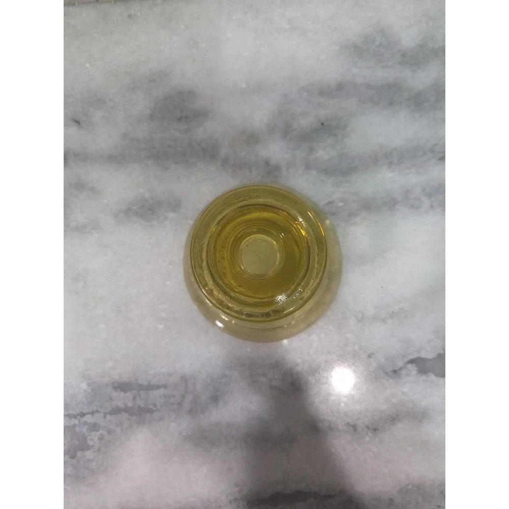 Federal Madrid Amber Glass Candlestick Holder,‎ Vintage Depression Glass, Decor